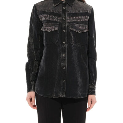 Givenchy Long Sleeve Shirts in Black / 36