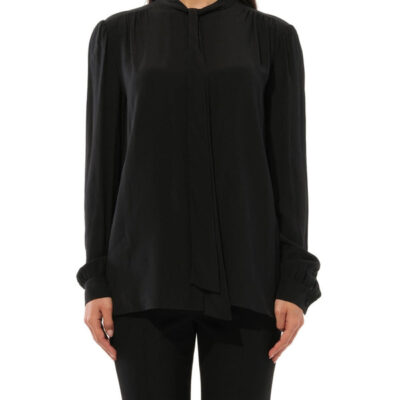 Givenchy Long Sleeve Top in Black / 38