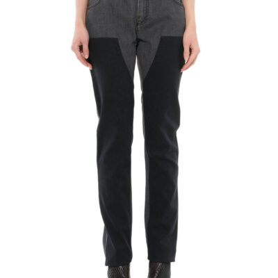 Givenchy Jeans in Two Tone Black / 42
