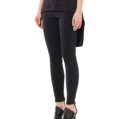 Givenchy Layered Skirt Pants with Zip in Black / 40