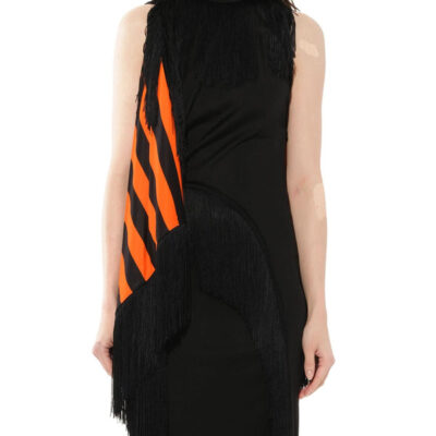 Givenchy Podium Robe Dress in Black / 38