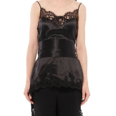 Givenchy Podium Top in Black / 36