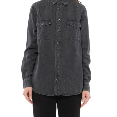 Givenchy Shirt in Grey / 36