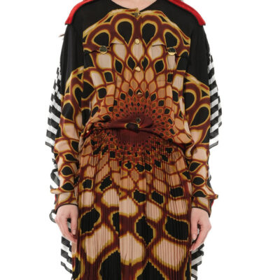 Givenchy Short Dress with Print Multicolour / 38