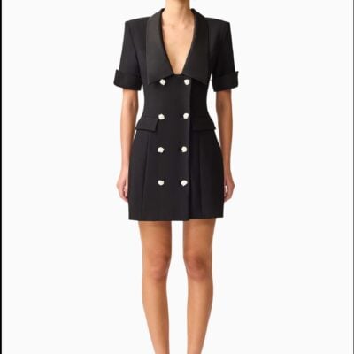 Elliatt Black Ruby Blazer Dress