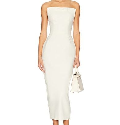 Helsa The S Curve Dress With Bow