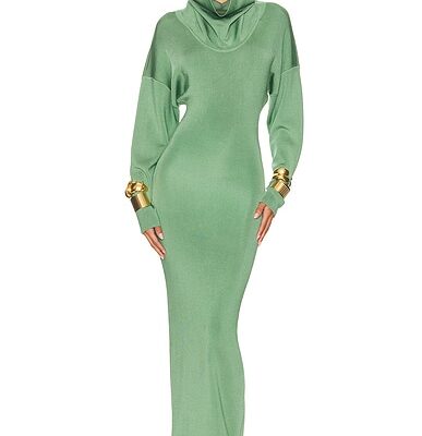 Helsa Emmalynn Cowl Shine Gown