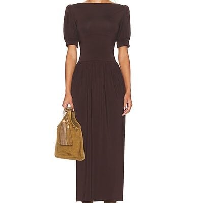 Helsa The Simone Tie Back Jersey Dress