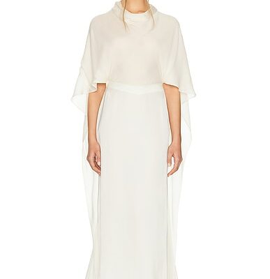 Helsa Mix Media Scarf Dress