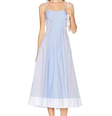 SIMKHAI Chamberlain Midi Dress