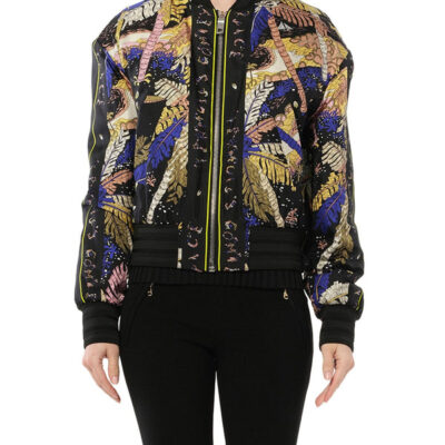 Pucci Print Bomber Jacket in Black / 38