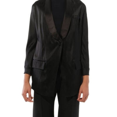 Givenchy Long Jacket in Black / 36