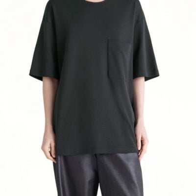 Lemaire Relaxed Fit T-shirt in Black / Xxs