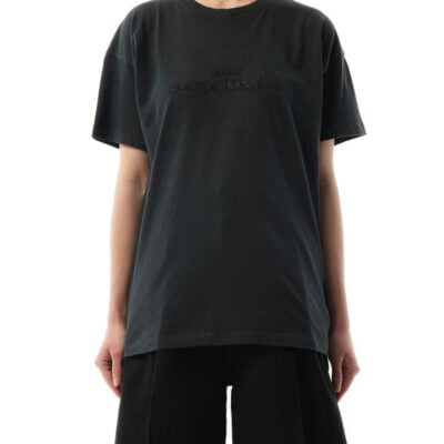 Maison Margiela Memory of Reverse Logo T-shirt in Vintage Black / M