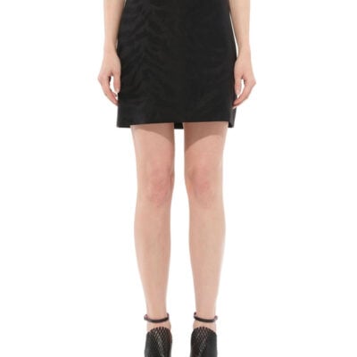 Givenchy Mini A-line Skirt in Black / 36