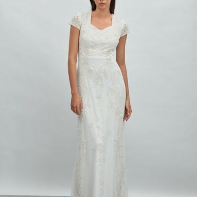 Raishma Floral Beaded Maxi Dress