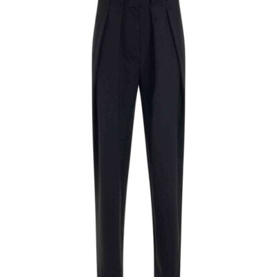 Off-White Ablohland Wool Paperbag Pants