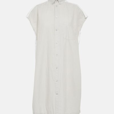 Balenciaga Oversized Cotton Shirt Dress