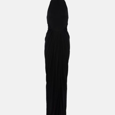 Alaïa Halterneck Draped Gown