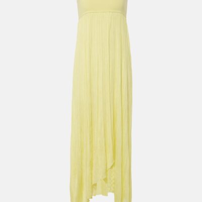Alaïa Pleated Bustier Dress
