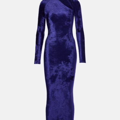 Alaïa Velvet Maxi Dress