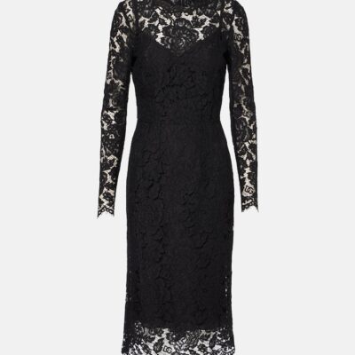 Dolce&Gabbana Dg Lace Midi Dress
