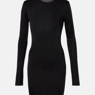 Saint Laurent Knitted Minidress