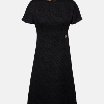 Dolce&Gabbana Wool-Blend Minidress