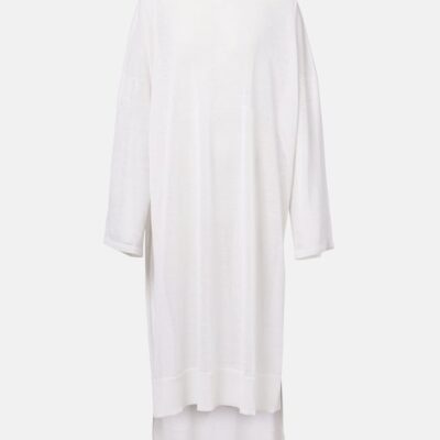 Alaïa Linen And Silk Kaftan