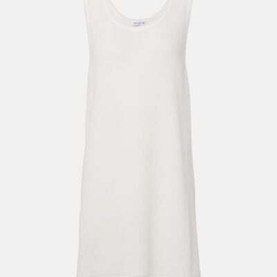 Alaïa Cotton And Wool-Blend Tunic
