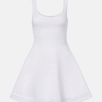 Alaïa Peplum Mini Dress