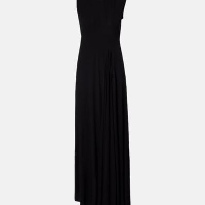 Balenciaga Pleated Maxi Dress