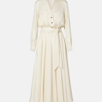 Loro Piana Nevis Silk Shirt Dress