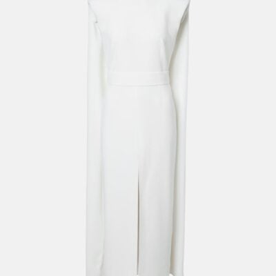 Givenchy Caped Cocktail Dress