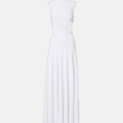 Alaïa Turtleneck Maxi Dress