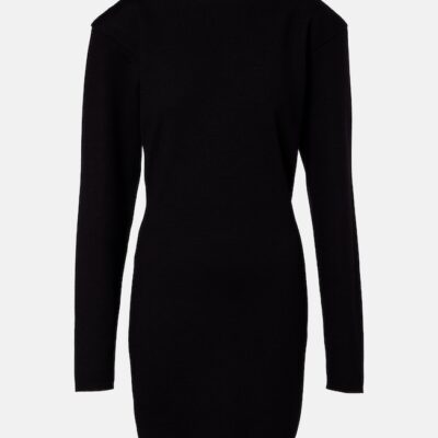 Saint Laurent Wool-Blend Minidress