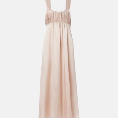 Chloé Silk Midi Dress