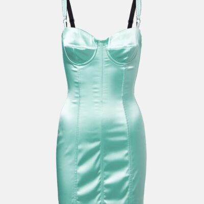 Dolce&Gabbana Bustier Satin Dress