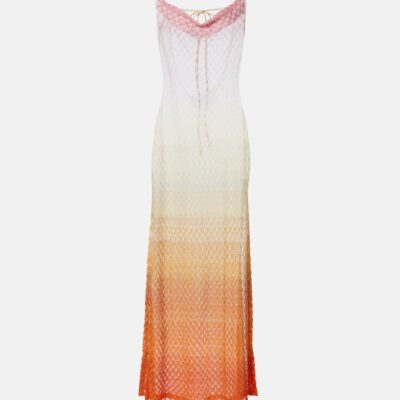 Missoni Wave Lamé Beach Cover-Up