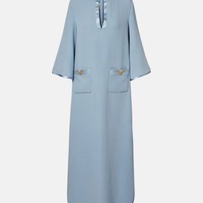 Valentino Vgold Silk Maxi Dress