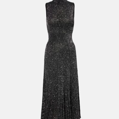 Alaïa Sequined Midi Dress