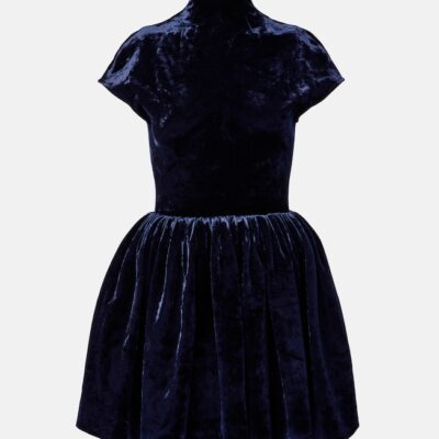 Alaïa Velvet Minidress