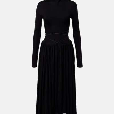 Alaïa Jersey Midi Dress