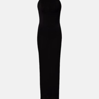 Alaïa Sheer Jersey Cocktail Dress