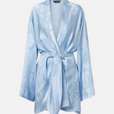 Balenciaga Silk Wrap Dress