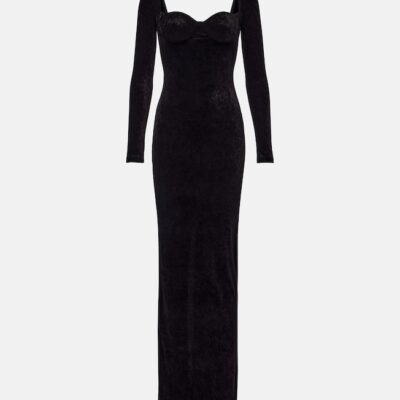 Balenciaga Velvet Gown