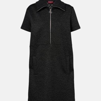 Gucci Zip-Up Minidress