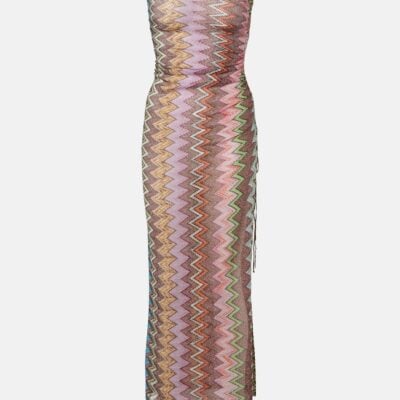 Missoni Zigzag Lamé Minidress