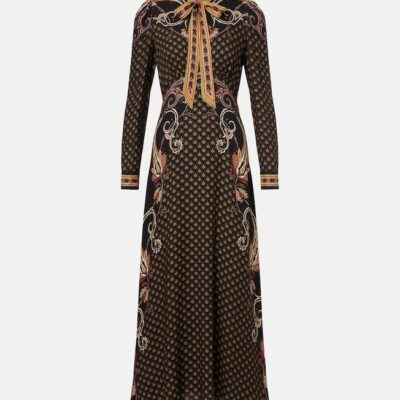 Etro Printed Maxi Dress