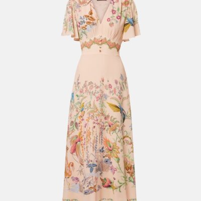 Etro Printed Midi Dress